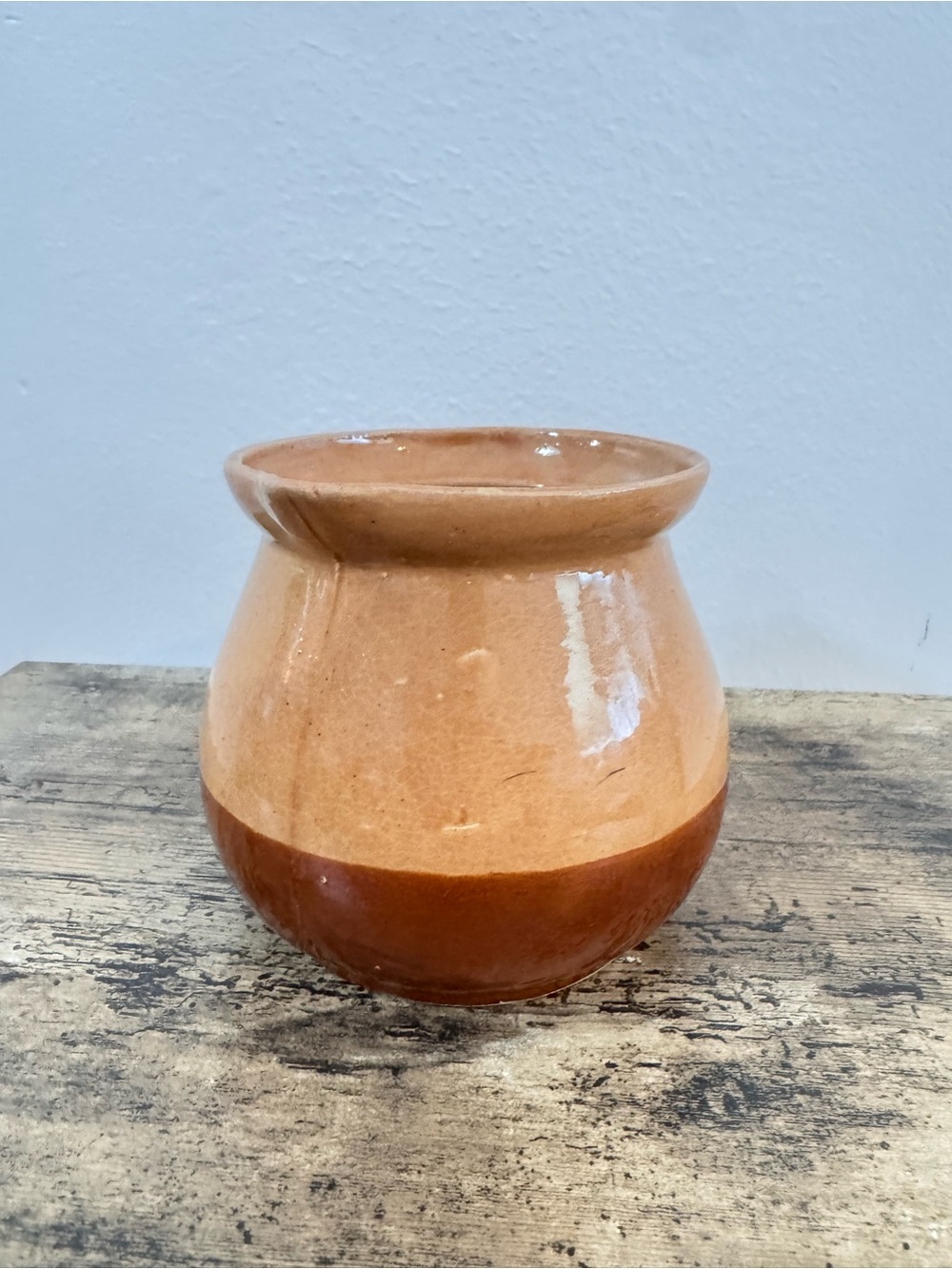 Cabimar Stoneware | Two-Tone Tan & Brown Glazed Ceramic Jug - Picture 2 of 9